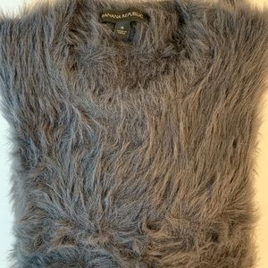 Banana Republic Faux Fur Sweater
